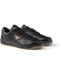 Prada - Nappa Leather Downtown Sneakers - Lyst