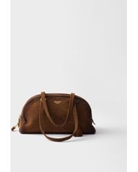 Prada - Bauletto Bowling Medium - Lyst
