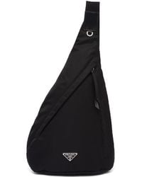 Prada - Nylon Sling Backpack - Lyst