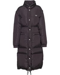 Prada - Re-nylon Down Coat - Lyst