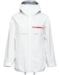 prada jacket white