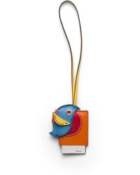 Prada - Leather Mirror Case Pendant - Lyst