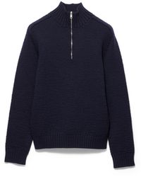 Prada - Pull À Col Roulé En Laine, Homme, Taille - Lyst