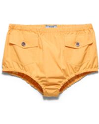 Prada - Pantalones Cortos De Popelín, Mujer, Talla - Lyst