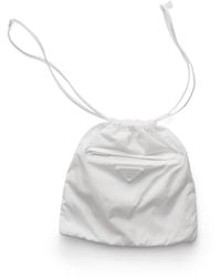 Prada - Foldable Re-Nylon Pouch - Lyst