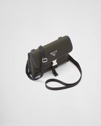 Prada - Re-Nylon And Saffiano Leather Smartphone Case - Lyst