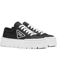 nylon gabardine sneakers