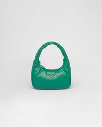 Prada - Soft Padded Nappa Leather Mini-Bag - Lyst