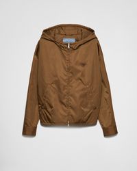 Prada - Blousonjacke Aus Re-Nylon - Lyst