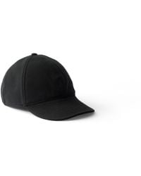 Prada - Old Piqué Baseball Cap - Lyst