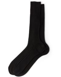 Prada - Cotton Mid-Calf Socks - Lyst