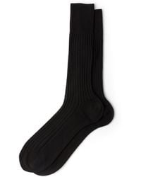 Prada - Cotton Mid-Calf Socks - Lyst