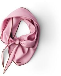Prada - Foulard Stampato - Lyst