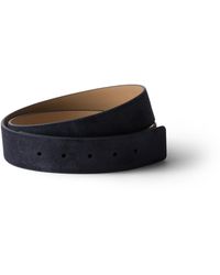 Prada - Correa De Cinturón De Ante, Hombre, Talla - Lyst