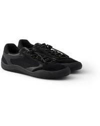 Prada - Speedrock Mesh Fabric Sneakers - Lyst