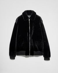 Prada - Bomber - Lyst