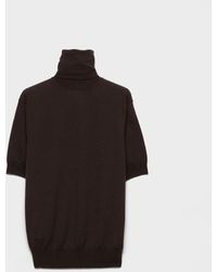 Prada - Pull À Col Roulé En Cachemire - Lyst