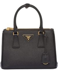 Prada - Galleria Small Saffiano Leather Bag - Lyst