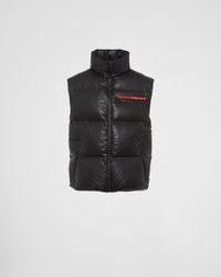 Prada - Light Re-Nylon Down Vest - Lyst