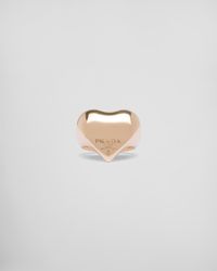 Prada - Anello Eternal Gold In Oro Giallo - Lyst