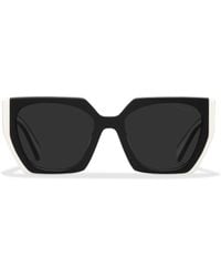 Prada - Sunglasses With Logo - Lyst