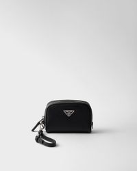 Prada - Pouch Aus Saffiano-Leder - Lyst