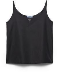 Prada - Re-Nylon Tank Top - Lyst