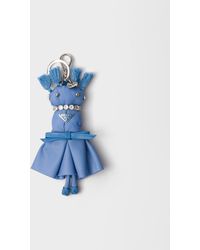Prada - Re-Nylon Keychain Charm - Lyst