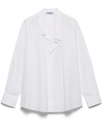 Prada - Camicia Con Bottoni - Lyst