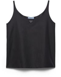 Prada - Re-Nylon Tank Top - Lyst
