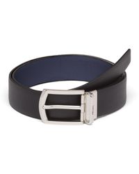 Prada - Reversible Saffiano Leather Belt - Lyst