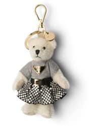 Prada - Ciondolo Portachiavi Teddy Con Anello - Lyst