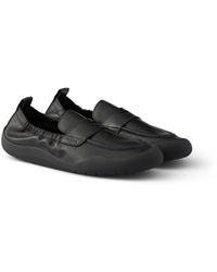 Prada - Speedrock Leather Loafers, Size 5 - Lyst