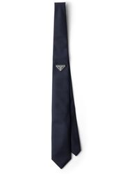 Prada - Krawatte Aus Re-Nylon, Herren, Größe - Lyst