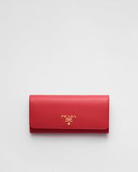 Prada - Leather Wallet - Lyst