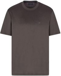 Emporio Armani - T-Shirt Girocollo - Lyst
