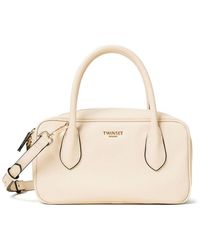 Twinset - Borsa Tote Con Zip E Tracolla Rimovibile - Lyst