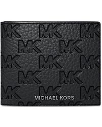 Michael Kors - Portafoglio Bifold Con Logo Embossed - Lyst