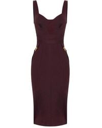 Elisabetta Franchi - Abito Midi - Lyst