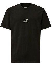 C.P. Company - T-Shirt Con Stampa Grafica - Lyst