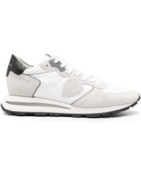 Philippe Model - Sneakers Tropez Bianche E Grigie - Lyst