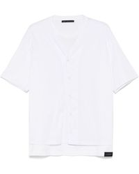 Low Brand - T-Shirt + Camicia Bianca B245 - Lyst