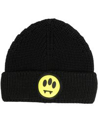 Barrow - Cappello Uomo Lana Con Logo Grande - Lyst