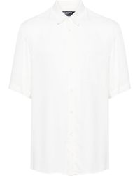 Patrizia Pepe - Camicia Bianca Finish Satin - Lyst