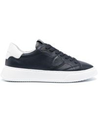 Philippe Model - Sneakers Temple Con Applicazione Logo - Lyst