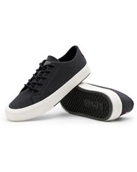 levis shoes black