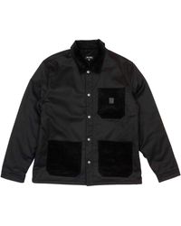 Brixton Survey X Lined Chore Jacket - Black