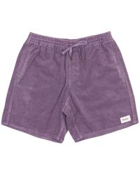 Rhythm Cord Jam Shorts - Purple