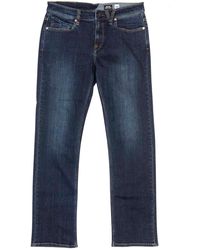 Volcom Solver Modern Fit Jeans - Blue