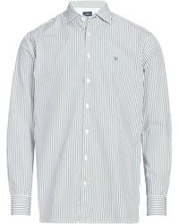 Hackett - Chemise à rayures en coton - Lyst